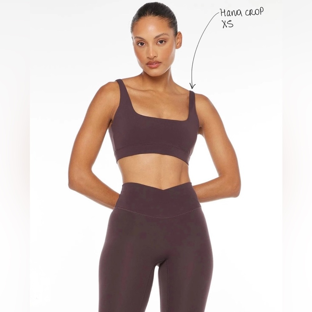 Crop Shop Boutique Hana Sports Bra - Deep Purple